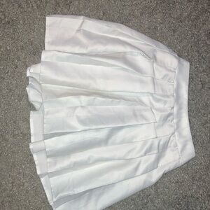 White Tennis Skirt